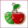 Red Cherry Pendant charms for mobile jewelry, key rings, bracelets, necklaces and dog collar
